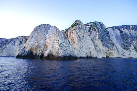 Coastline in Greeceの写真素材
