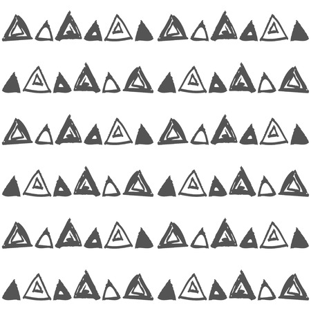 Abstract Tribal seamless pattern. Linear background in boho style.