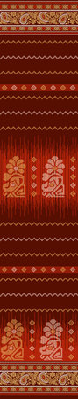 Seamless ethnic pattern. Tribal art print. Aztec style. Vector illustration.Background Pattern...