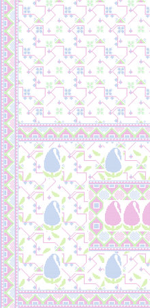 Seamless pattern with ethnic ornament. Vector illustration. For printing on fabric, paper for...