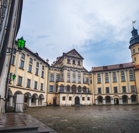 Nesvizh Castle Complex in Minsk region, Belarus.のeditorial素材