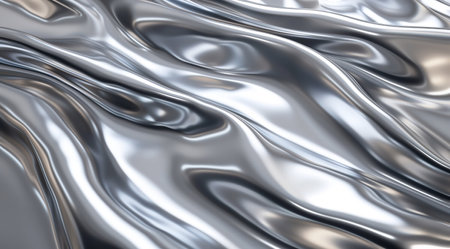 Liquid metal abstract gray backgroundの素材