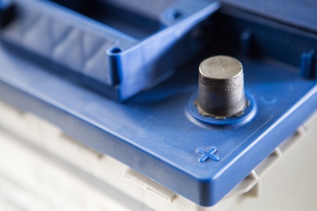 Car battery blue