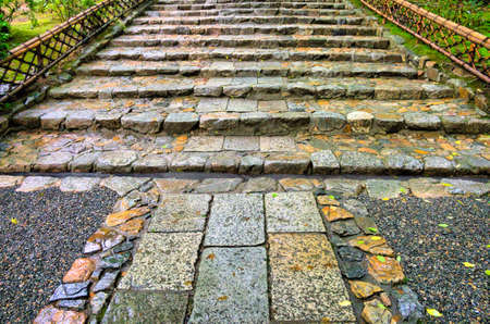Approach to Ryoanji Temple, Kyoto