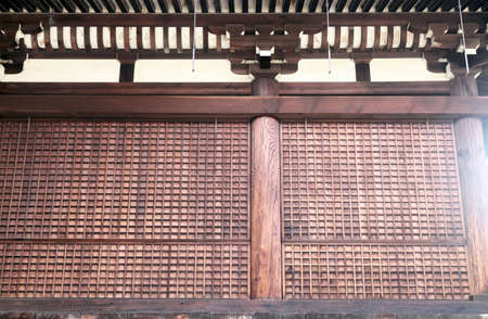 Liang ying at Senn shakado main hall in Kyotoの写真素材