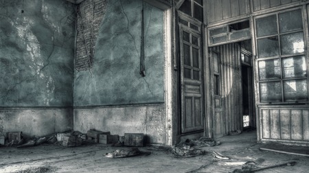 old ruined room