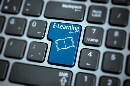 E-learning button on keyboard ,