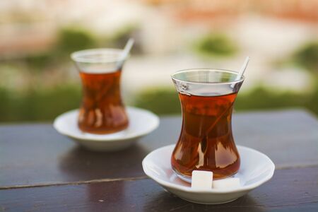 Turkish Teaの写真素材