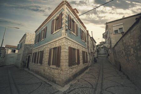 streets of old townの写真素材