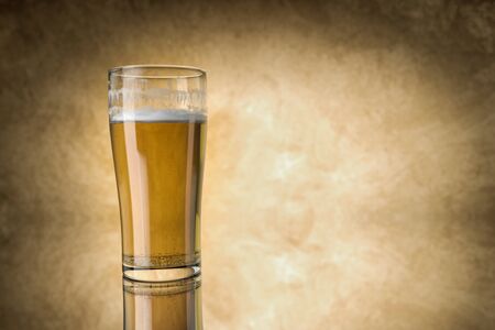 Beer glass ,3d renderingの写真素材