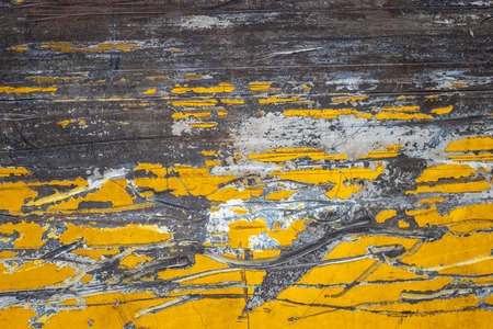 Old dirty metal background.Yellow grunge texture.