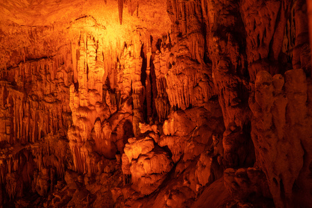 Aynali lake or Gilindire Cave - Mersin Turkeyの写真素材