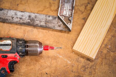 Carpentry equipment's for pruducing or fixing furniture in workshop.