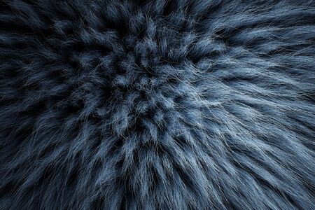 3D render of shaggy carpet with wool material for backgrounds texture, close up of soft attractive...