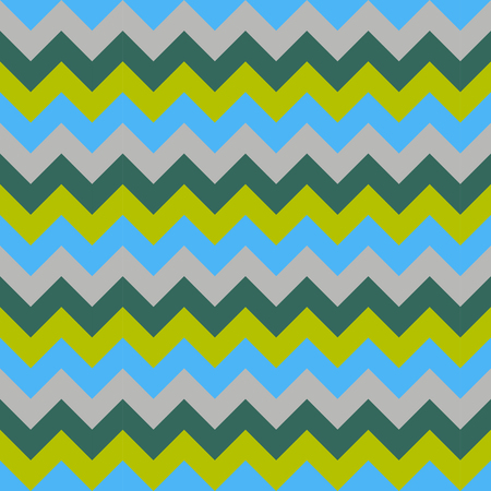 Chevron pattern seamless vector arrows geometric design colorful grey blue green dark greenのイラスト素材