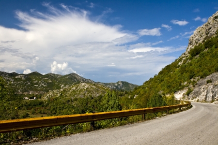 Mountain road の写真素材