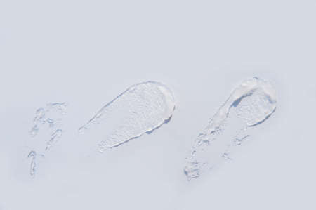 Macro texture of cosmetics, gel, serum, cream.