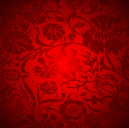 Seamless floral patternのイラスト素材