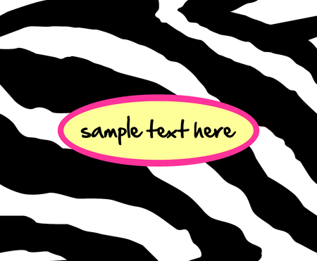 Seamless zebra patternのイラスト素材