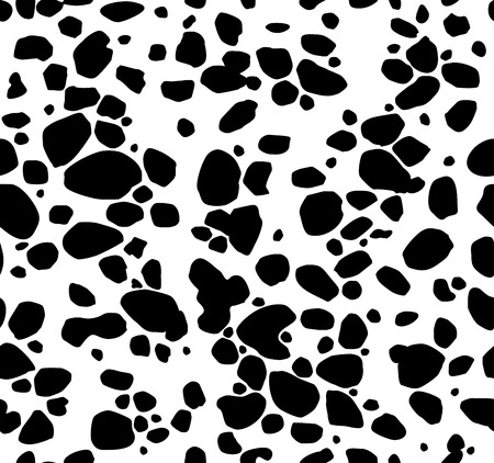 Seamless dalmatian printのイラスト素材