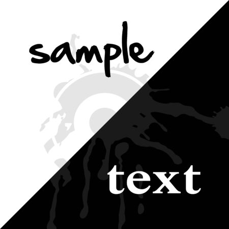 Background with abstract splashのイラスト素材