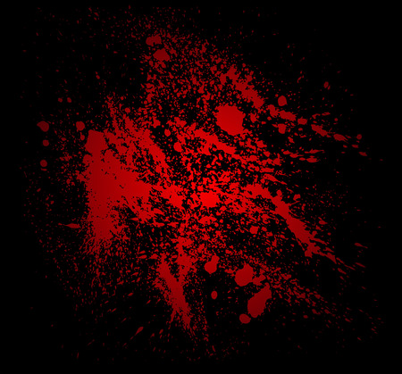 Abstract background with blood splattersのイラスト素材