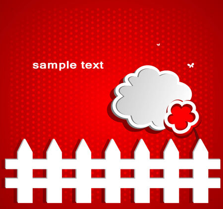 Abstract vector background in red colorのイラスト素材