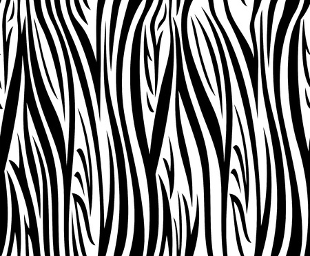 Abstract vector background with seamless zebra patternのイラスト素材