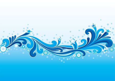 abstract holiday background with stars of fireworks. のイラスト素材