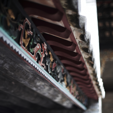 Close-up details of traditional Chinese Roof