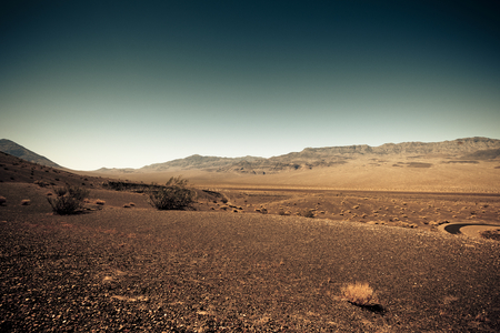 Dry   barren land terrain like Marsの写真素材