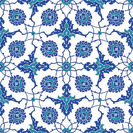 Arabic ornament seamless pattern for your design. Vectorのイラスト素材