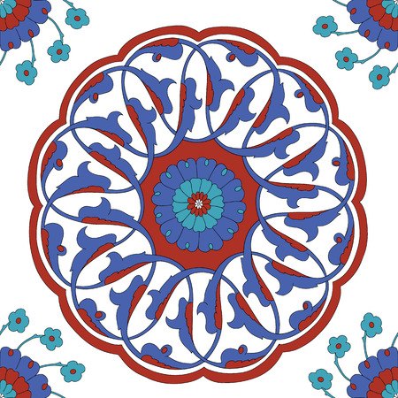 Traditional Arabic ornament seamless for your design. Vector. Backgroundのイラスト素材