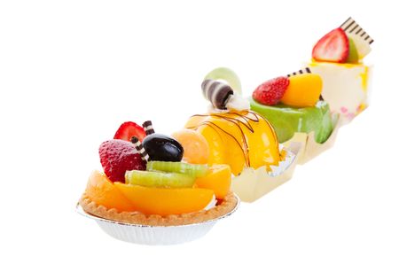 An assortment of Asian dessertsの写真素材