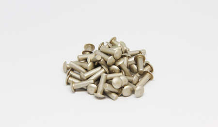 rivet for aircraft structureの写真素材