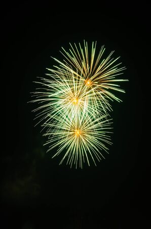 firework in happy new yearの写真素材