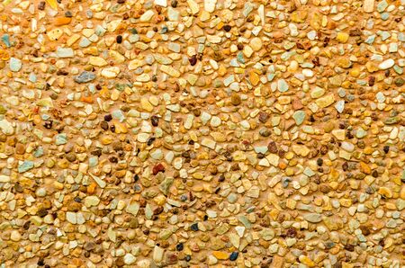 pebble gravel floor texture and backgroundの写真素材