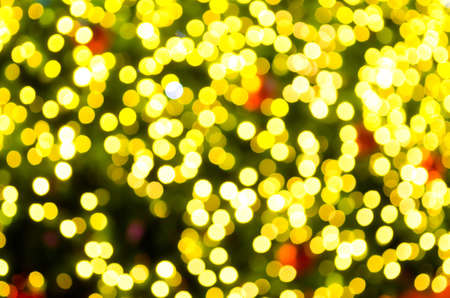 Colorful out of focus Christmas tree lights blurredの写真素材