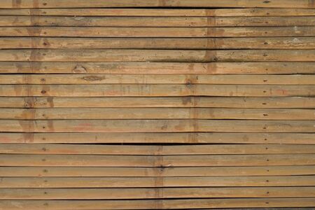 Background of bamboo wall in tropicsの写真素材