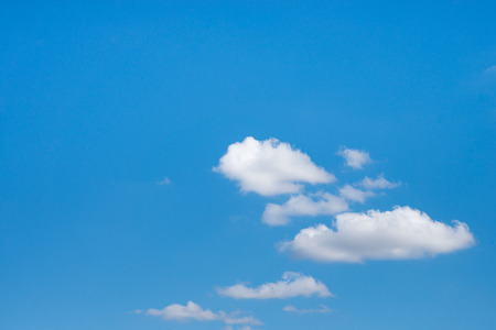 Clouds with blue sky use for backgroundの写真素材