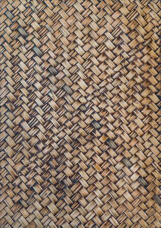 Background of bamboo wall in tropicsの写真素材