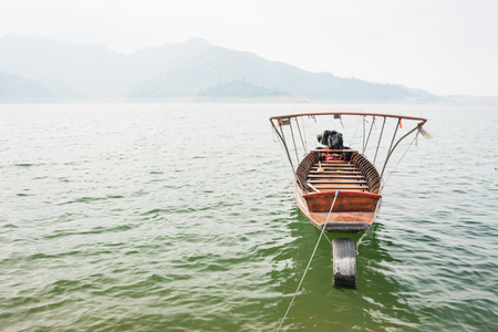 a small vessel, boat for travelの写真素材