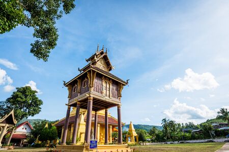 Old age temple buddhism in Na Haeo District, Loei province Thailand