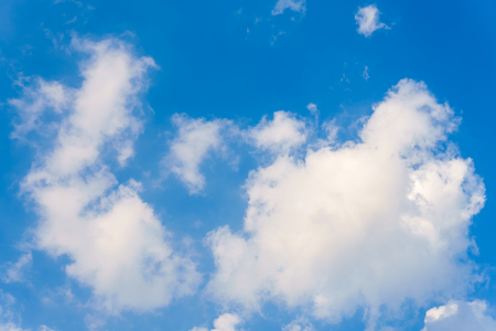 Clouds with blue sky use for backgroundの写真素材