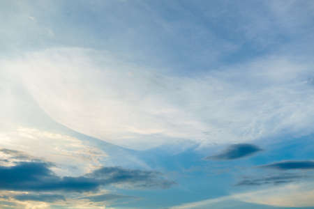 Cloud and sky on daylight use for backgroundの写真素材
