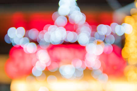 Christmas light blurred, abstract bokeh background