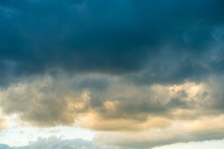 Clouds with blue sky use for background