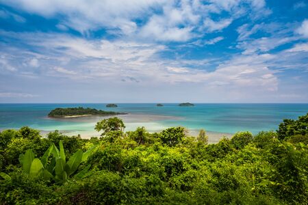 landscape at Kai Bae view point in Koh Chang island, Trat, Thailand