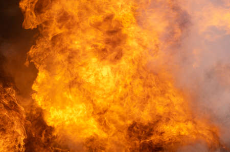 Fire and smoke use for background