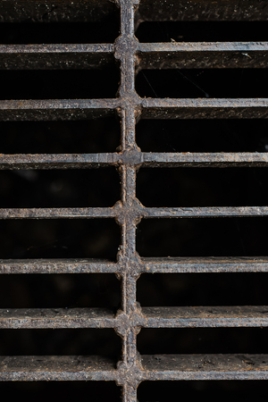 Iron of the drain